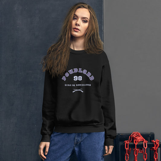 Hogwarts 98 Crewneck (Black)